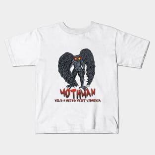 Mothman Wild & Weird WV Kids T-Shirt
